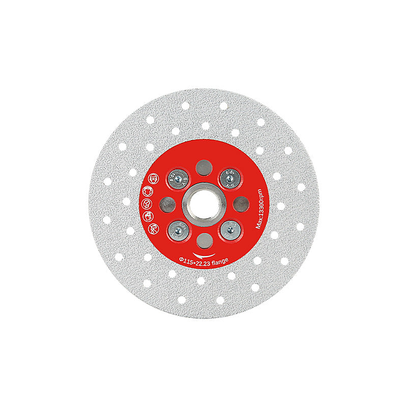 `4-9" 100-230mm Double-Sided Diamond Grinding Discs, 5/8"-11 Thread Angle Grinder Blades for Marble Quartz Granite Tile Cutting & Chamfering`