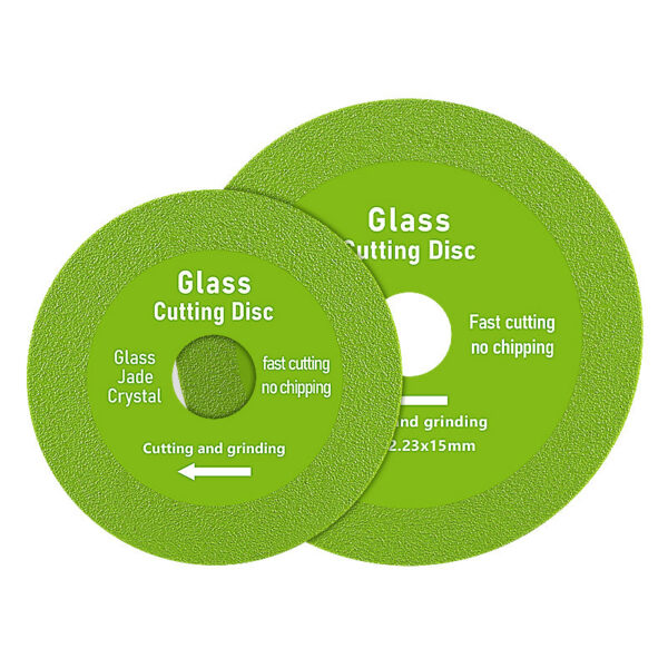 3Pcs 115mm Diamond Saw Blades, for Glass, Marble, Ceramic Tile, Jade and Crystal Grinding & Cutting