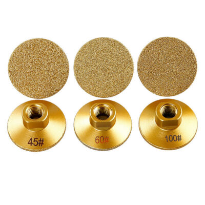 2inch brazed diamond flat grinding head stone clear bottom marble quartz stone tile grinding edge corner countertop joint rough grinding leveling angle grinder grinding head