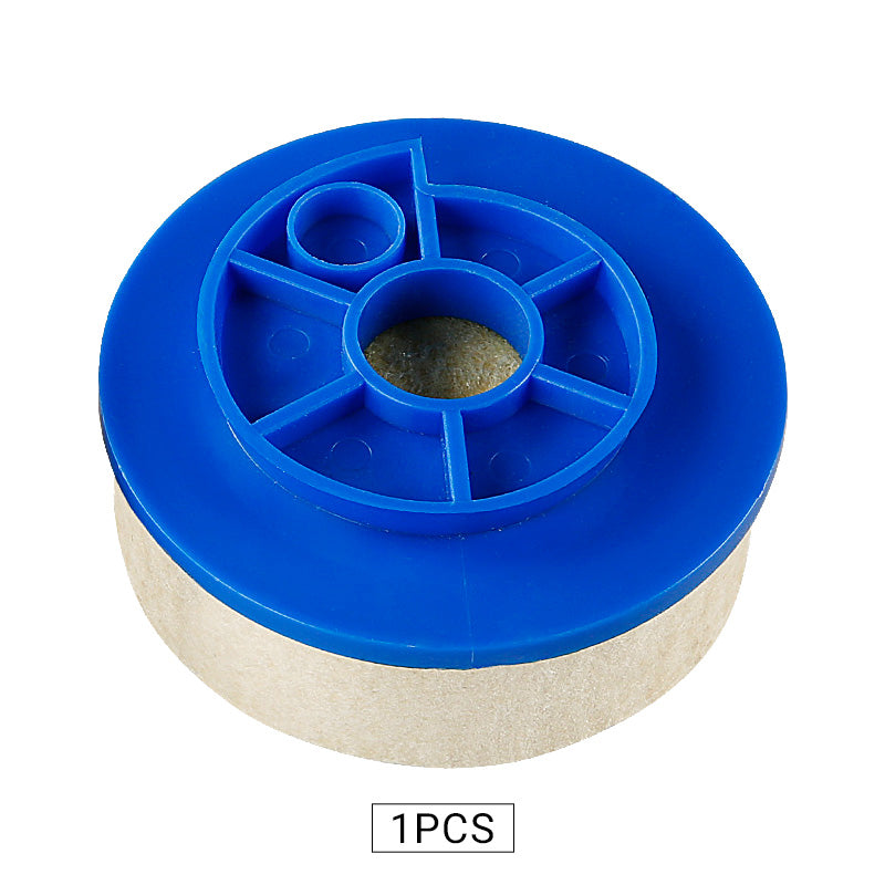 1/2Pcs Thickened Wool Polishing Wheel, Aluminum Alloy Screw Joint, Stone Wood Glass Metal & Car Polishing for Mirror Gloss
