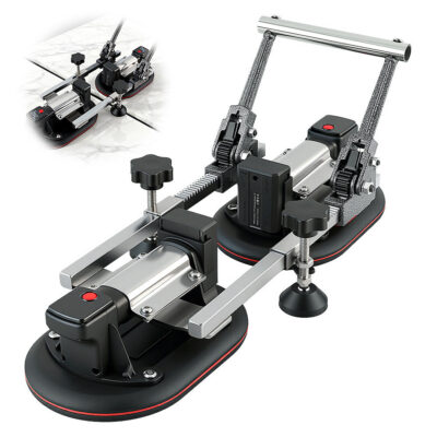 Heavy Duty Electric Suction Cup Splicer Worktop Tensioner Leveling Joint Tool Large Slabs Stone Tiles Stone Panel Installation