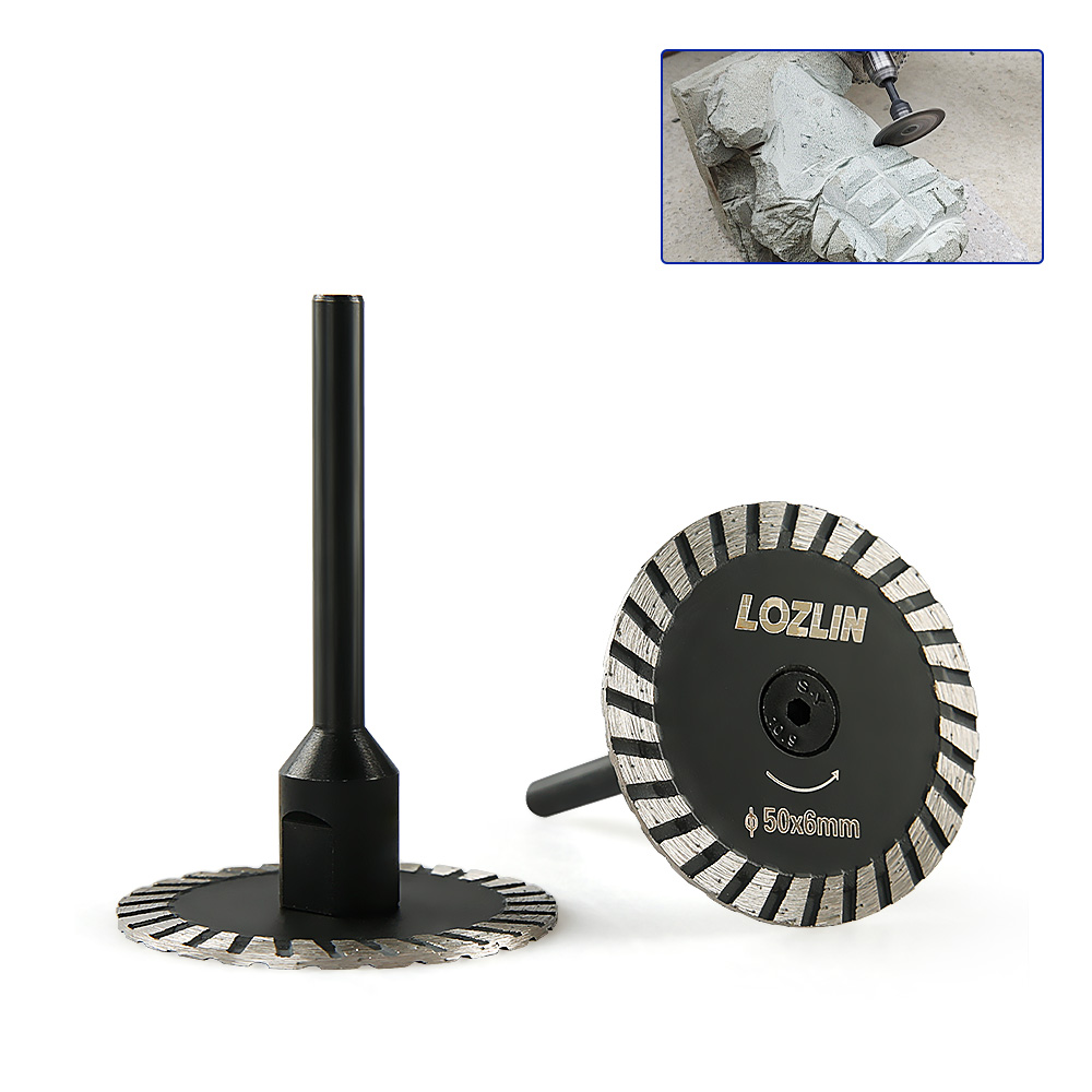 3Pcs 2"(5cm) Diamond Mini Saw Blades, Precision Cutting & Engraving for Marble, Granite & Stone, Straight Grinder Stone Carving Tools