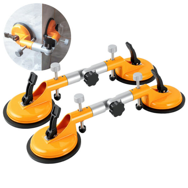 1/2PCS 90°-270° Adjustable Suction Cup Alignment Jig - Seamless Splicing & Leveling Tool for Granite, Tile & Stone Countertops - Professional Grade Installation Kit