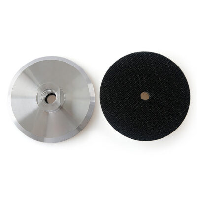 3/4/5Inch Aluminum Sticky Backing Pad, Multi Thread 5/8-11 M10 M14 M16, Nylon Reinforced Angle Grinder Disc for Sanding & Buffing