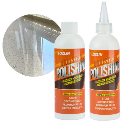 LOZLIN 1/4Pcs 3-in-1 Industrial Polishing Compound, Multi-Surface Scratch Remover & Shine Restorer for Metal, Stone, Aluminum, Copper, Car Paint & Furniture