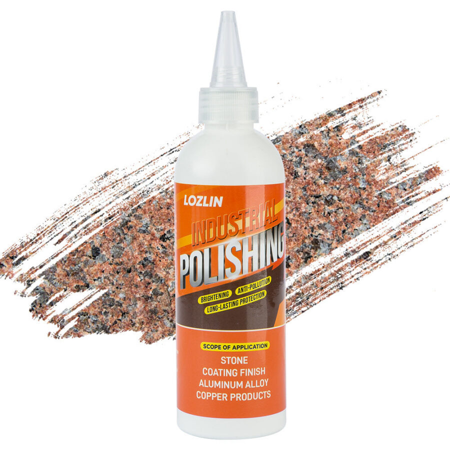 LOZLIN 1/4Pcs 3-in-1 Industrial Polishing Compound, Multi-Surface Scratch Remover & Shine Restorer for Metal, Stone, Aluminum, Copper, Car Paint & Furniture
