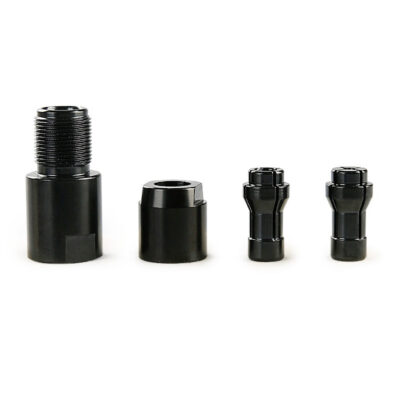 3MM & 6MM (1/8" & 1/4") Angle Grinder to Straight Grinder Adapter - 5/8-11 M10 Thread Converter for DeWalt/Makita - Accessories for Rotary Bits