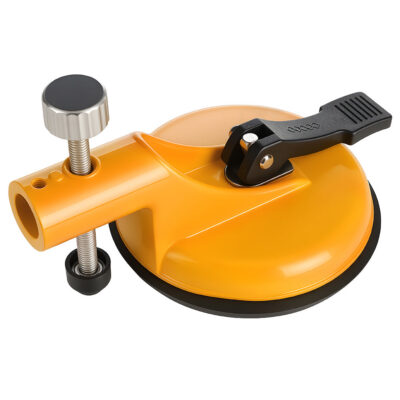 LOZLIN Countertop Seam Leveling Tool, Adjustable Vacuum Suction Clamp, Yellow Rubber Cup for Granite & Marble Stone Seam Repair