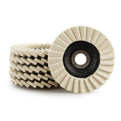 3/5pcs 5“ Wool blinds, suitable for tiles, glass, metal, scratch repair, car paint polishing, etc,  can be thrown out of the mirror effect