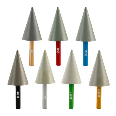 7PCS Diamond Resin Grinding Rod Set, Micro Tips for Stone Relief & Tight Corner Detailing, Marble Granite Straight Grinder Tools
